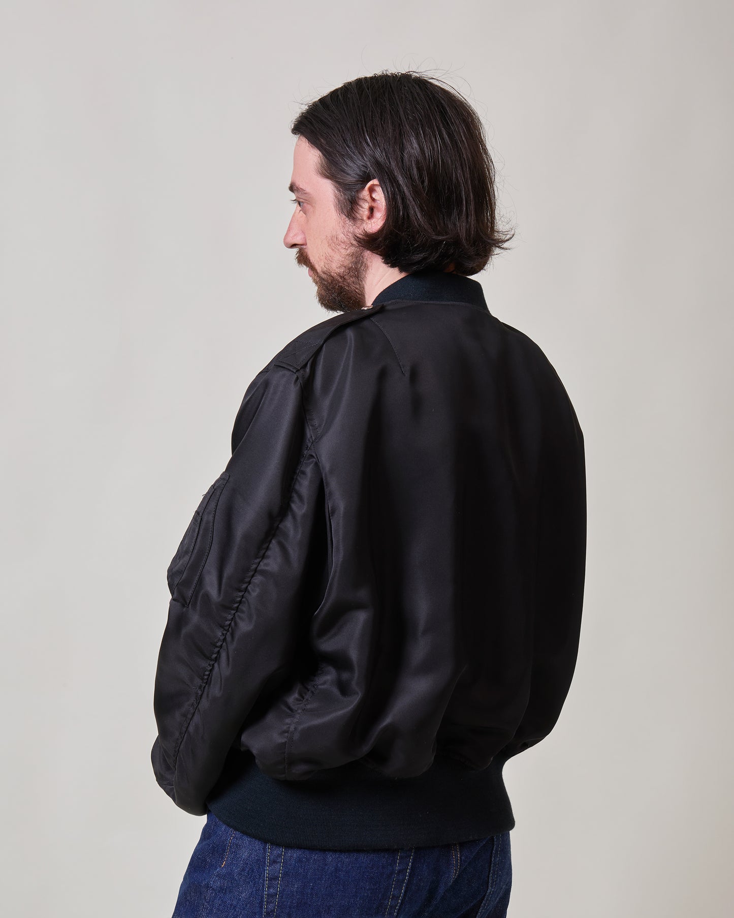 Silk Twill L-2B jacket