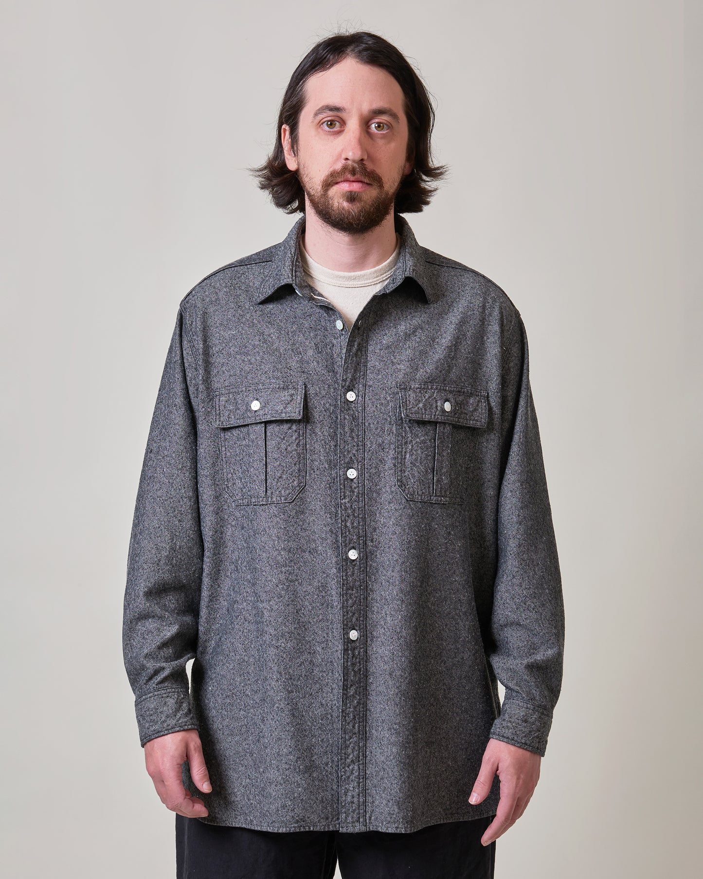 Silk Chambray shirt