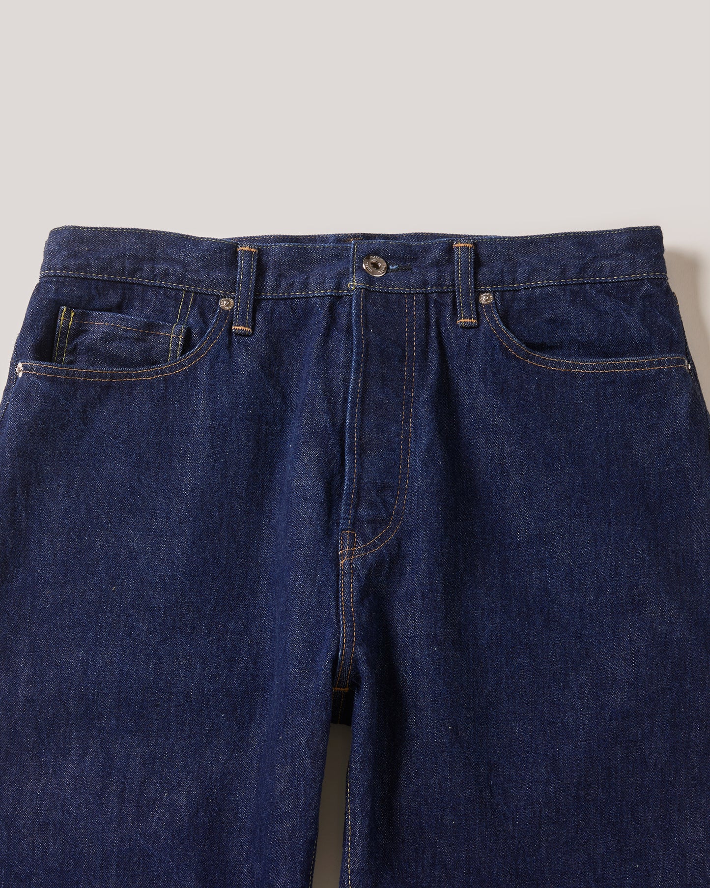 Cotton*Silk Selvage denim pants