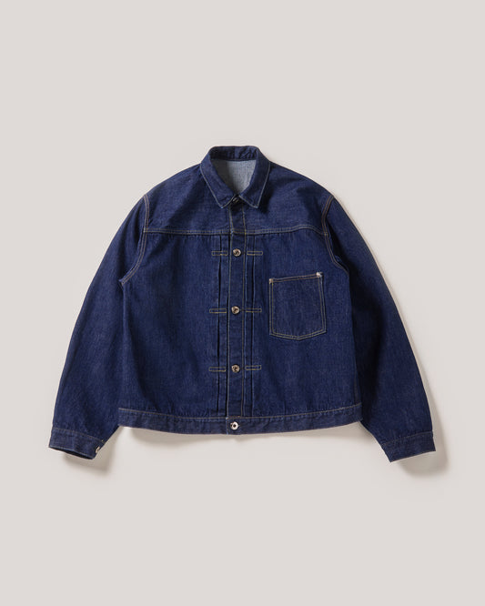 Cotton*Silk Selvage denim jacket