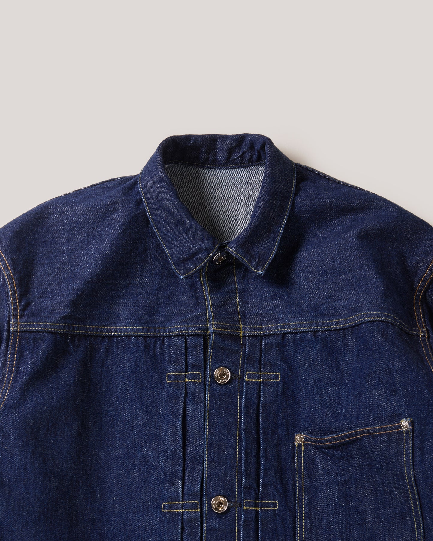 Cotton*Silk Selvage denim jacket